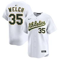 Bob Welch Men's Nike White Athletics Home Limited Pick-A-Player Retired Roster Jersey