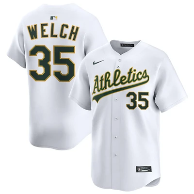 Bob Welch Men's Nike White Athletics Home Limited Pick-A-Player Retired Roster Jersey
