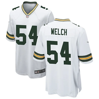 Kristian Welch Men's Nike White Green Bay Packers Custom Game Jersey