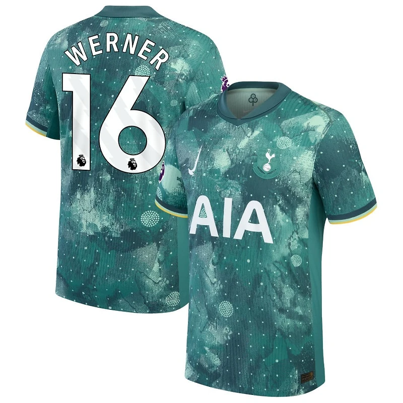 Timo Werner Men's Nike  Green Tottenham Hotspur 2024/25 Third Authentic Custom Jersey