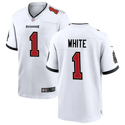 Rachaad White Men's Nike White Tampa Bay Buccaneers  White Custom Game Jersey
