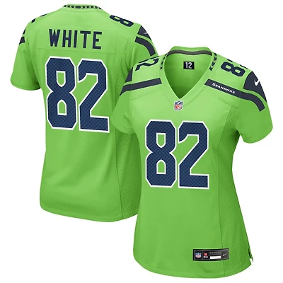 Cody White Women's Nike Neon Green Seattle Seahawks Alternate Custom Game Jersey