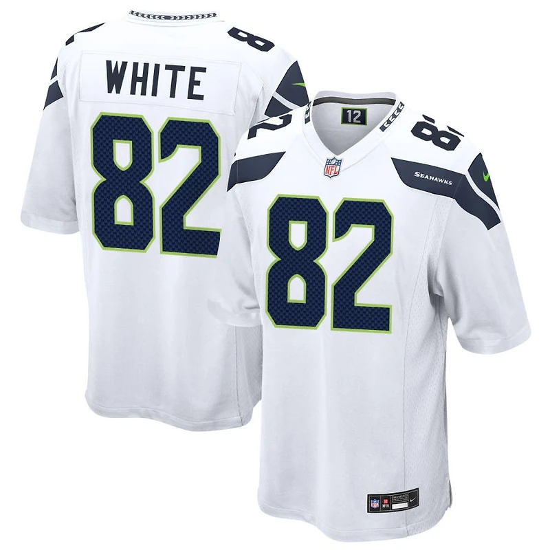 Cody White Men's Nike White Seattle Seahawks Custom Game Jersey