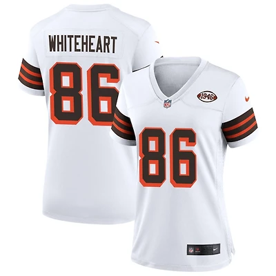 Blake Whiteheart Women's Nike White Cleveland Browns 1946 Collection Alternate Custom Jersey