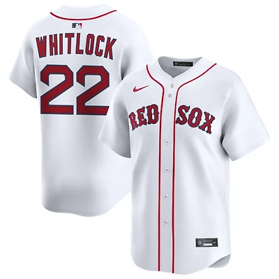 Garrett Whitlock Men's Nike White Boston Red Sox Home Limited Custom Jersey