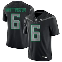 Noah Whittington Men's Nike Black Oregon Ducks NIL Pick-A-Player Game Jersey