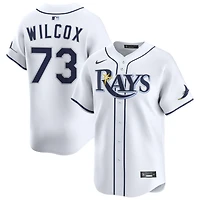 Cole Wilcox Youth Nike White Tampa Bay Rays Home Limited Custom Jersey