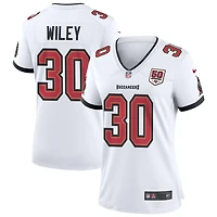 Michael Wiley Women's Nike White Tampa Bay Buccaneers 50th Season Custom Game Jersey