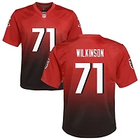 Elijah Wilkinson Youth Nike Red Atlanta Falcons Alternate Custom Game Jersey