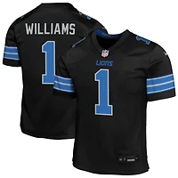 Jameson Williams Youth Nike  Black Detroit Lions Alternate Custom Game Jersey