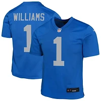 Jameson Williams Youth Nike Blue Detroit Lions Alternate Custom Game Jersey