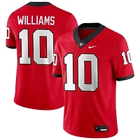 Elyiss Williams Men's Nike Red Georgia Bulldogs NIL Pick-A-Player Game Jersey