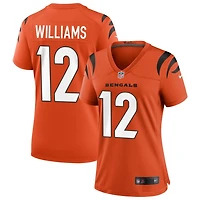 Ke'Shawn Williams Women's Nike Orange Cincinnati Bengals Alternate Game Custom Jersey