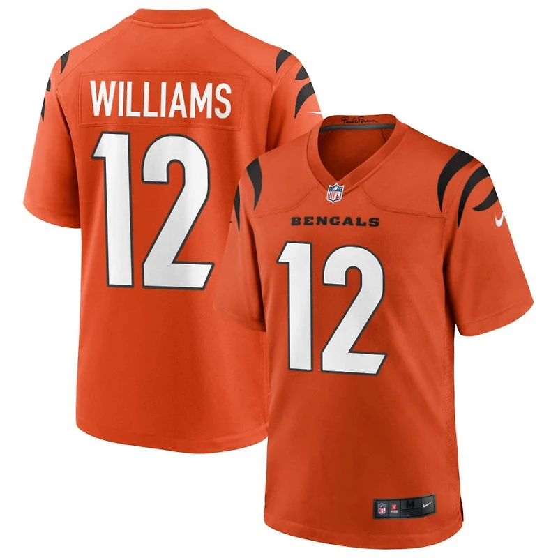 Ke'Shawn Williams Youth Nike Orange Cincinnati Bengals Alternate Game Custom Jersey