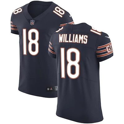Caleb Williams Men's Nike Navy Chicago Bears Vapor Untouchable Custom Elite Jersey