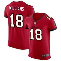 Josh Williams Men's Nike Red Tampa Bay Buccaneers Vapor Elite Custom Jersey
