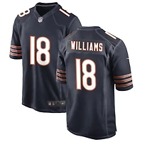 Caleb Williams Men's Nike Navy Chicago Bears Custom Game Jersey