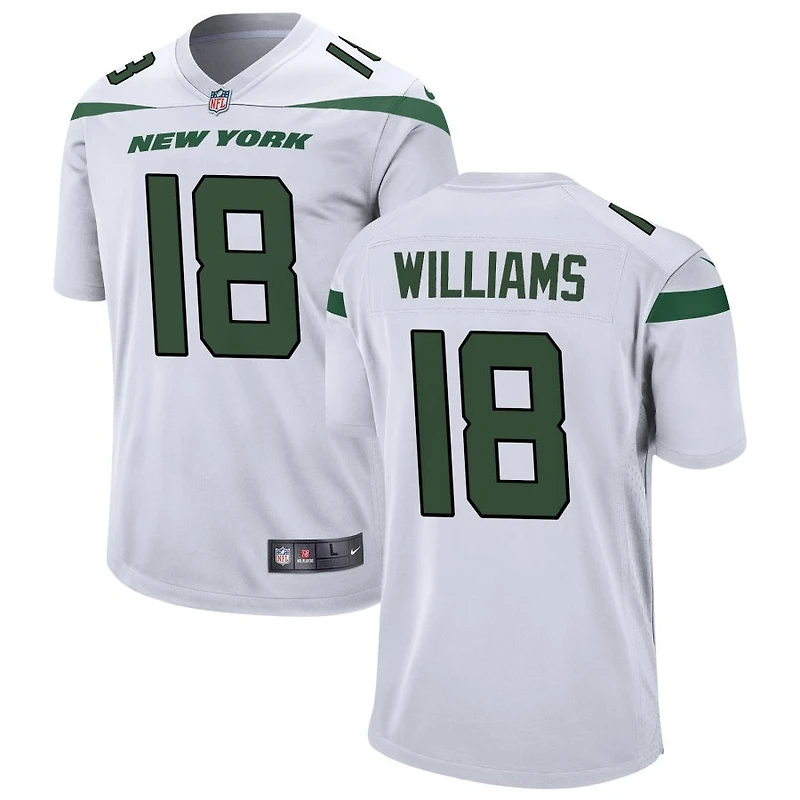 Isaiah Williams Men's Nike White New York Jets Custom Game Jersey