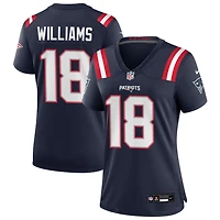 Kyle Williams Women's Nike Navy New England Patriots Custom Game Jersey