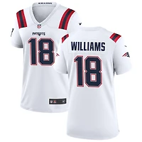 Kyle Williams Women's Nike New England Patriots White Custom Game Jersey
