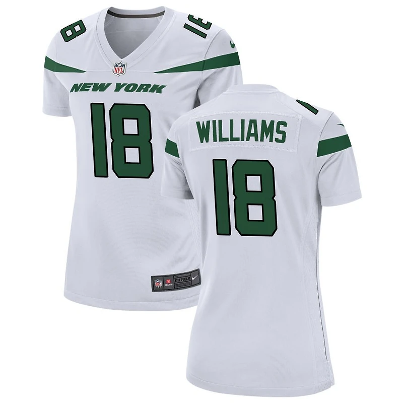 Isaiah Williams Women's Nike White New York Jets Custom Game Jersey