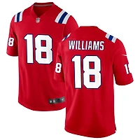 Kyle Williams Men's Nike Red New England Patriots Alternate Custom Jersey