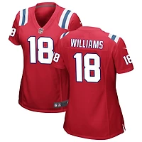 Kyle Williams Women's Nike Red New England Patriots Alternate Custom Jersey