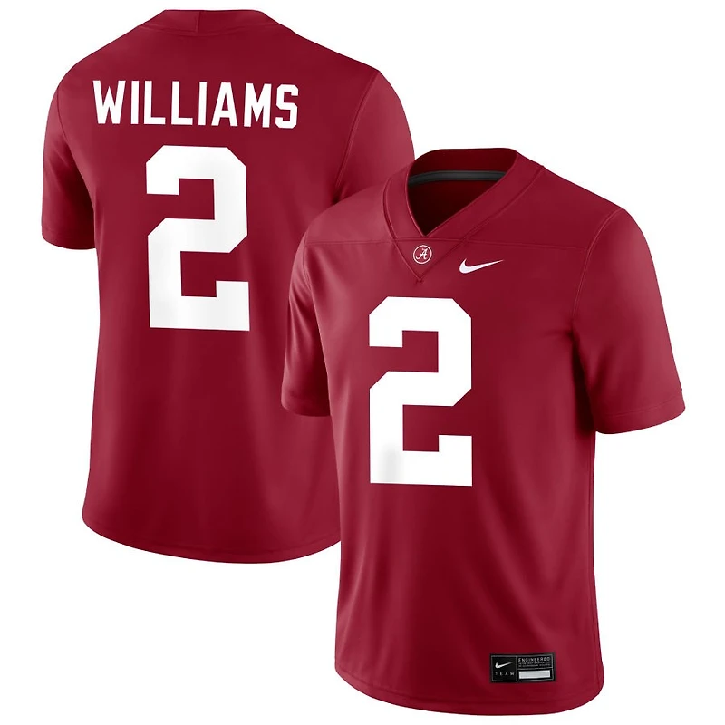 Ryan Williams Men's Nike Crimson Alabama Crimson Tide NIL Pick-A-Player Football Replica Jersey