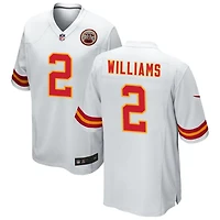 Joshua Williams Men's Nike White Kansas City Chiefs Custom Game Jersey