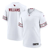 Garrett Williams Men's Nike White Arizona Cardinals Custom Game Jersey