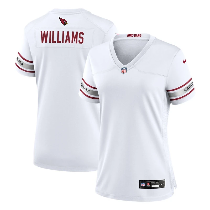 Garrett Williams Women's Nike White Arizona Cardinals Custom Game Jersey