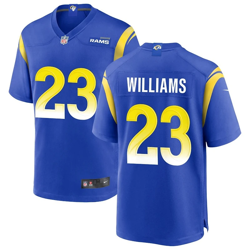 Kyren Williams Men's Nike Royal Los Angeles Rams Custom Game Jersey