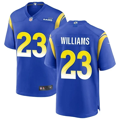 Kyren Williams Men's Nike Royal Los Angeles Rams Custom Game Jersey