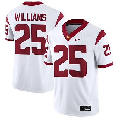 Marcelles Williams Men's Nike Cardinal USC Trojans NIL Pick-A-Player Game Jersey