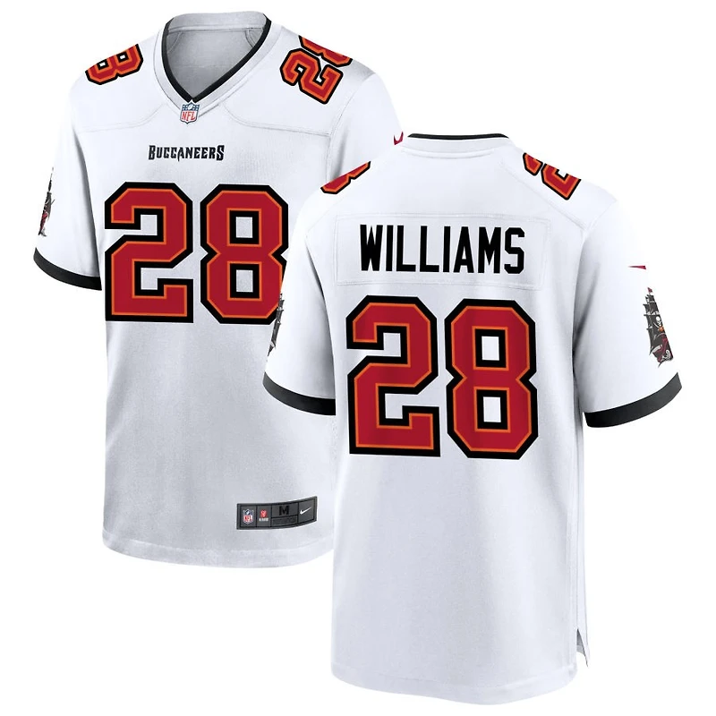 Damarion Williams Men's Nike White Tampa Bay Buccaneers  White Custom Game Jersey