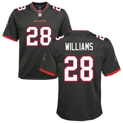 Damarion Williams Youth Nike Pewter Tampa Bay Buccaneers Alternate Custom Game Jersey