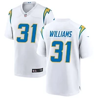 Marcus Williams Men's Nike White Los Angeles Chargers Custom Game Jersey
