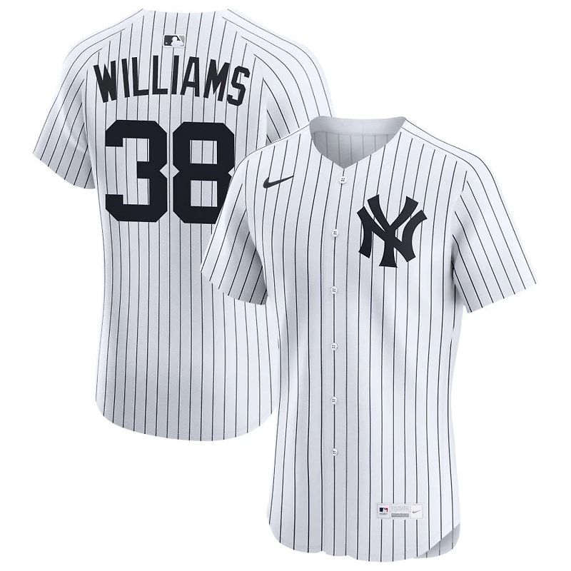 Devin Williams Men's Nike White New York Yankees Home Elite Custom Jersey