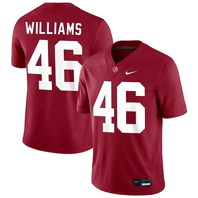 Jay Williams Men's Nike Crimson Alabama Crimson Tide NIL Pick-A-Player Football Replica Jersey