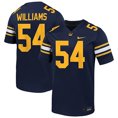 Frederick Williams Men's Nike Navy Cal Bears NIL Pick-A-Player Football Game Jersey