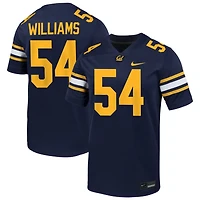 Frederick Williams Men's Nike Navy Cal Bears NIL Pick-A-Player Football Game Jersey