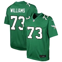 Cameron Williams Youth Nike Kelly Green Philadelphia Eagles Alternate Custom Game Jersey