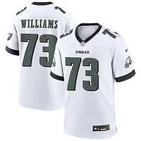 Cameron Williams Men's Nike White Philadelphia Eagles Custom Game Jersey