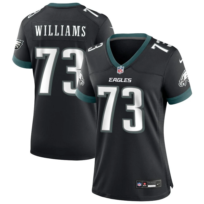 Cameron Williams Women's Nike Black Philadelphia Eagles Alternate Custom Game Jersey