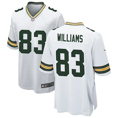 Savion Williams Men's Nike White Green Bay Packers Custom Game Jersey