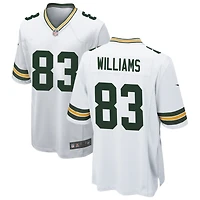 Savion Williams Men's Nike White Green Bay Packers Custom Game Jersey