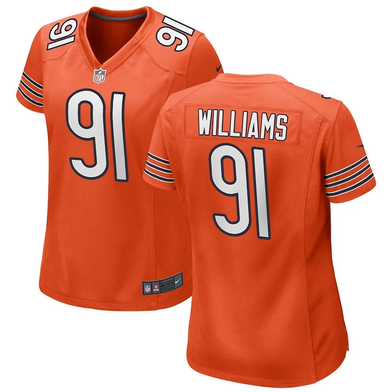 Chris Williams Women's Nike Orange Chicago Bears Alternate Custom Game Jersey