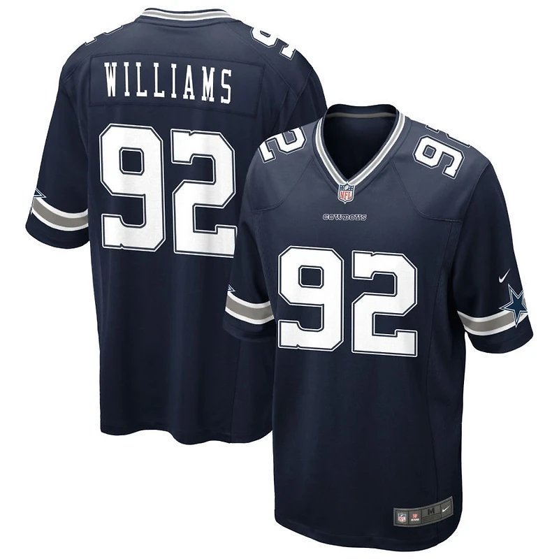 Quinnen Williams Men's Nike Navy Dallas Cowboys Custom Game Jersey