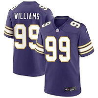 Elijah Williams Men's Nike Purple Minnesota Vikings Classic Custom Game Jersey