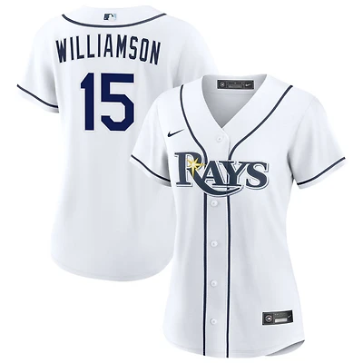 Ben Williamson Women's Nike White Tampa Bay Rays Home Custom Replica 2.0 Jersey